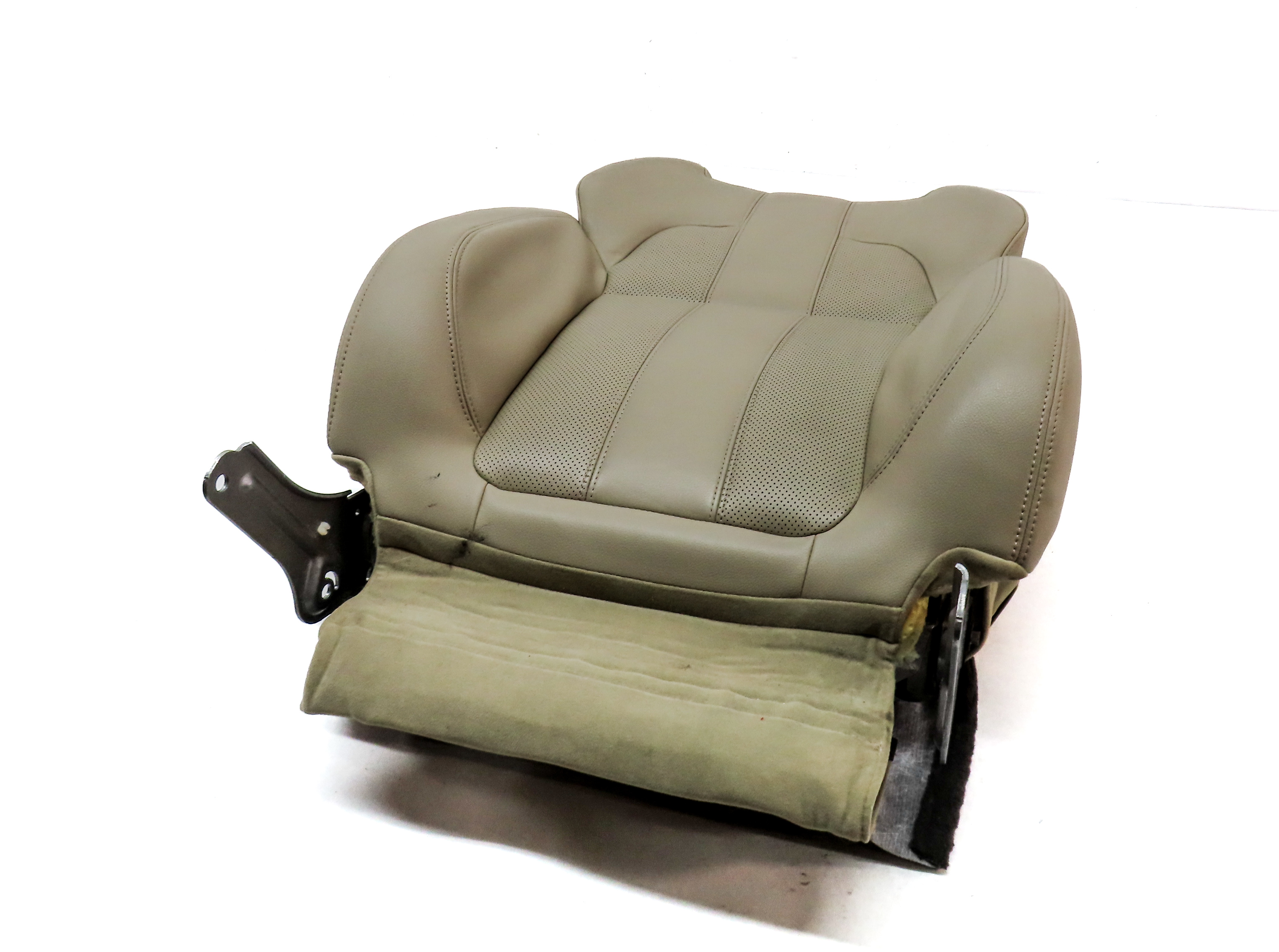 2015 LAND RANGE ROVER SPORT (L494) FRONT LEFT DRIVER UPPER SEAT CUSHION (BEIGE) — exact item pictured